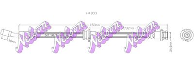 H4833 KAWE Тормозной шланг