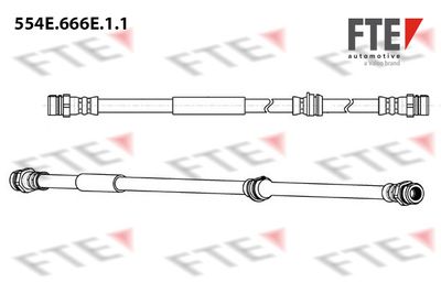 554E666E11 FTE Тормозной шланг