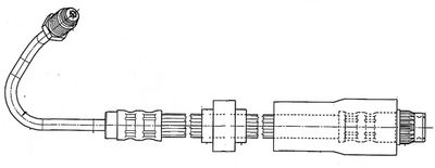 512209 CEF Тормозной шланг