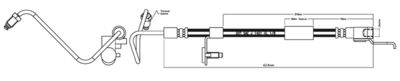 VBJ235 MOTAQUIP Тормозной шланг