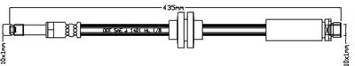 JBH1127 JURATEK Тормозной шланг