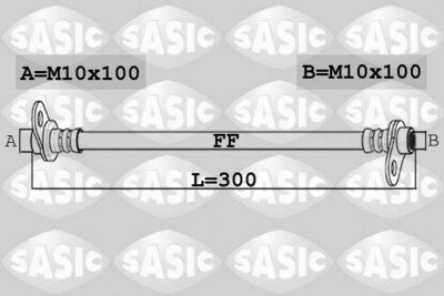 6600061 SASIC Тормозной шланг