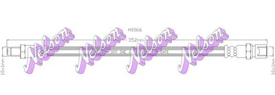 H1066 KAWE Тормозной шланг