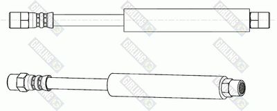 9001119 GIRLING Тормозной шланг