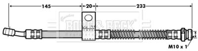 BBH7003 BORG & BECK Тормозной шланг