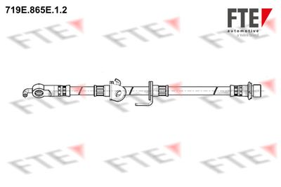 9240835 FTE Тормозной шланг