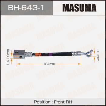 BH6431 MASUMA Тормозной шланг