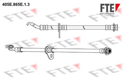 9240572 FTE Тормозной шланг