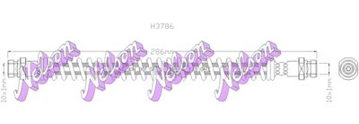 H3786 KAWE Тормозной шланг