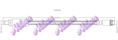 H4586 KAWE Тормозной шланг