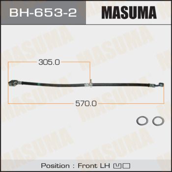 BH6532 MASUMA Тормозной шланг
