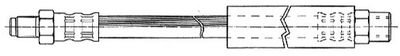 510000 CEF Тормозной шланг