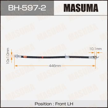 BH5972 MASUMA Тормозной шланг