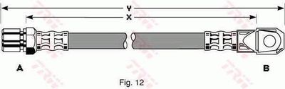 PHD260 TRW Тормозной шланг