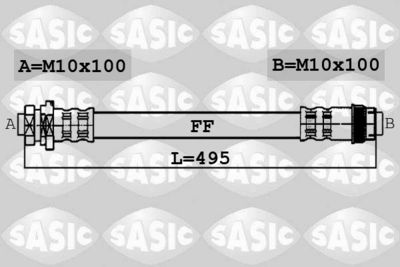 6604030 SASIC Тормозной шланг