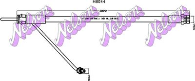 H8044 KAWE Тормозной шланг