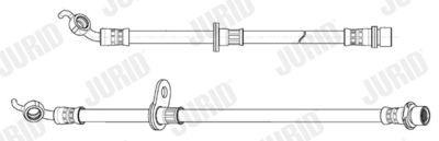 173275J JURID Тормозной шланг