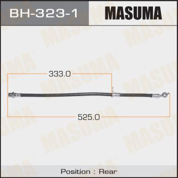 BH3231 MASUMA Тормозной шланг