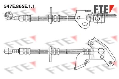 547E865E11 FTE Тормозной шланг