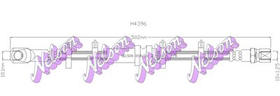 H4396 KAWE Тормозной шланг