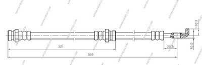 M370A11 NPS Тормозной шланг