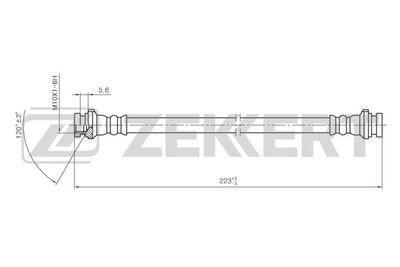 BS9438 ZEKKERT Тормозной шланг