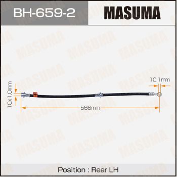 BH6592 MASUMA Тормозной шланг