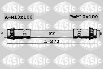 6600045 SASIC Тормозной шланг