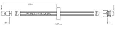 VBJ248 MOTAQUIP Тормозной шланг