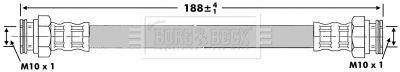 BBH6952 BORG & BECK Тормозной шланг