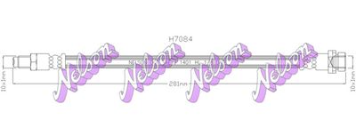 H7084 KAWE Тормозной шланг