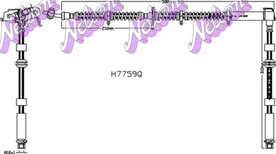 H7759Q KAWE Тормозной шланг