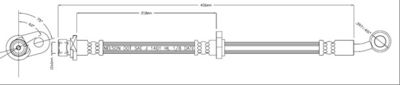 VBJ515 MOTAQUIP Тормозной шланг