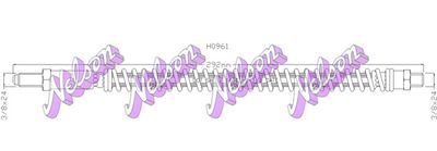 H0961 KAWE Тормозной шланг