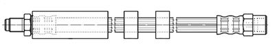 511226 CEF Тормозной шланг