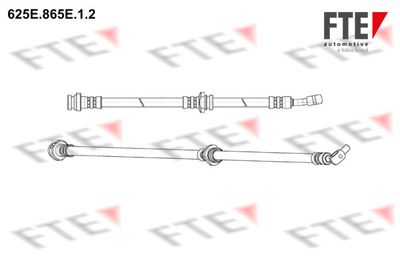 625E865E12 FTE Тормозной шланг