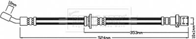 BBH8444 BORG & BECK Тормозной шланг