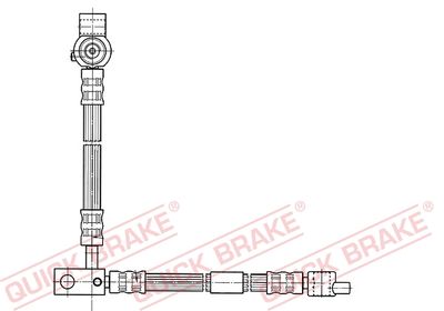 59994 QUICK BRAKE Тормозной шланг