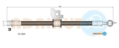 121204 ADRIAUTO Тормозной шланг