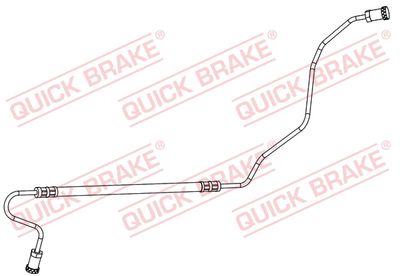 96018 QUICK BRAKE Тормозной шланг