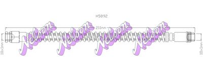 H5892 KAWE Тормозной шланг