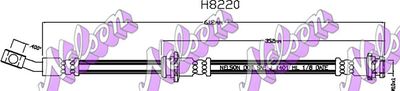 H8220 KAWE Тормозной шланг