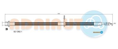 5212621 ADRIAUTO Тормозной шланг