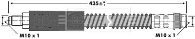 BBH6868 BORG & BECK Тормозной шланг