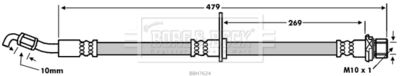 BBH7624 BORG & BECK Тормозной шланг