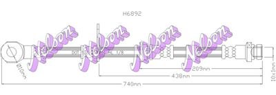 H6892 KAWE Тормозной шланг