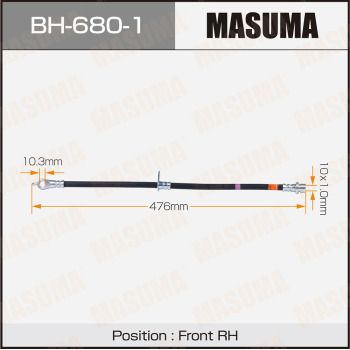 BH6801 MASUMA Тормозной шланг
