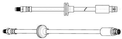 514622 CEF Тормозной шланг