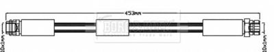 BBH8095 BORG & BECK Тормозной шланг