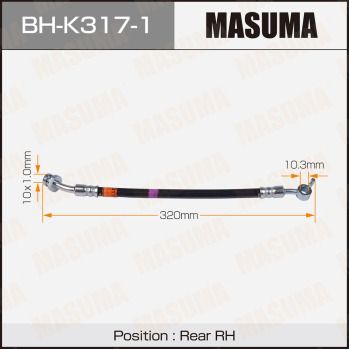 BHK3171 MASUMA Тормозной шланг